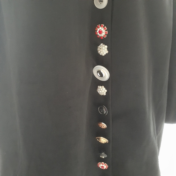 Victorian embroidered collar shirt dress - Picture 8 of 10